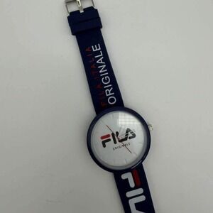 FILA Sport Style Wristwatch – All Blue with Rubber Strap – Brand New